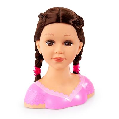 Buste Reig Charlene Super Model Haar en make-up Brunette-pruik - thumbnail