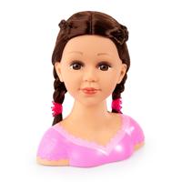 Bayer Design Make-up- en haarstyling-hoofd (Bruin) - thumbnail