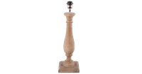 Landelijke Tafellamp Lauro 59 cm 1 Lichts Hout Naturel - thumbnail