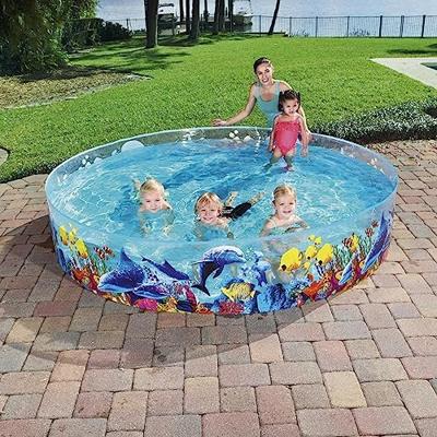 Bestway Stijve Kinderzwembad PVC Marina 244x46 cm +3 Jaar Tuin 55031 - thumbnail