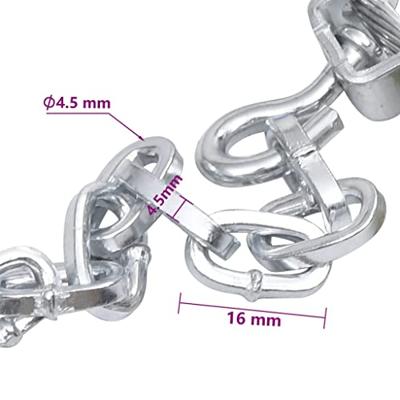 VidaXL Sneeuwkettingen 2 st 16 mm suv 4x4 maat 450