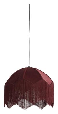 Light & Living HanglampMalacia Ø 40cm - velvet bordeaux - 2986217