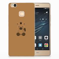 Huawei P9 Lite Telefoonhoesje met Naam Baby Hyena - thumbnail