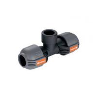 GARDENA t-stuk 25 mm x 3/4" binnendraad verbinding (zwart/grijs, 2790-20) - thumbnail