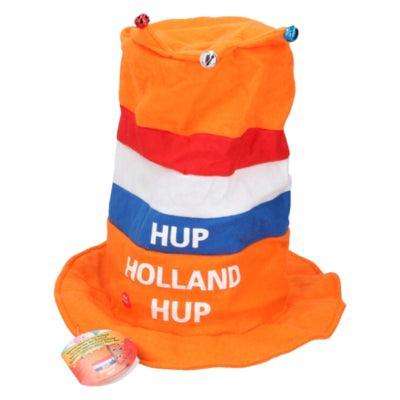 Hoed Hup Holland Hup met muziek op batterij 35 cm | 12 stuks