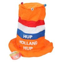 Hoed Hup Holland Hup met muziek op batterij 35 cm | 12 stuks - thumbnail