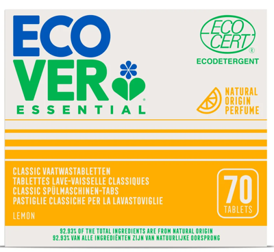 Ecover Essential vaatwastabletten 70 Stuks