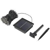Sygonix SY-5596928 Lichtketting op zonne-energie LED Zwart, Standaard-groen (zijdemat) - thumbnail