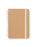 HEMA Notitieboek A6 gelinieerd kraft - thumbnail