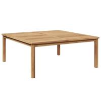 Salontafel Bruin 110 x 110 x 45 cm Massief teakhout - thumbnail