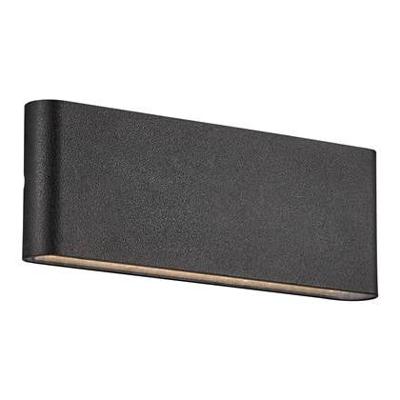 Nordlux Strakke design wandlampKinver zwart 26cm - 2118181003