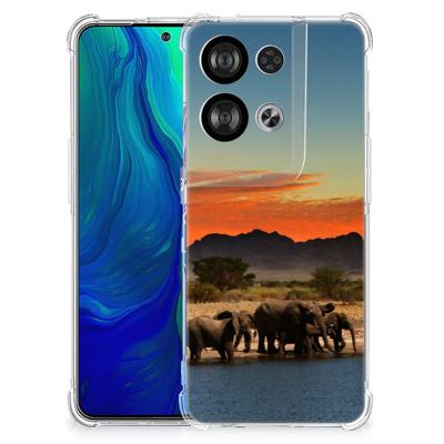 OPPO Reno8 Case Anti-shock Olifanten