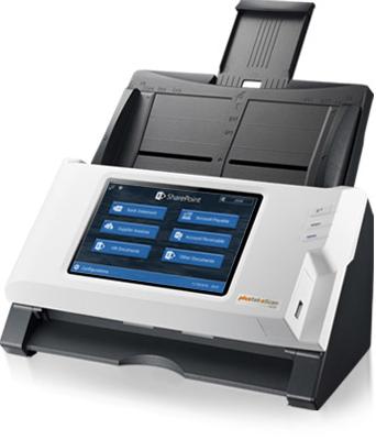 Plustek eScan A350 SharePoint Documentscanner 216 x 5080 mm 600 x 600 dpi 25 pag./min. RJ45, USB-A 2.0, WiFi