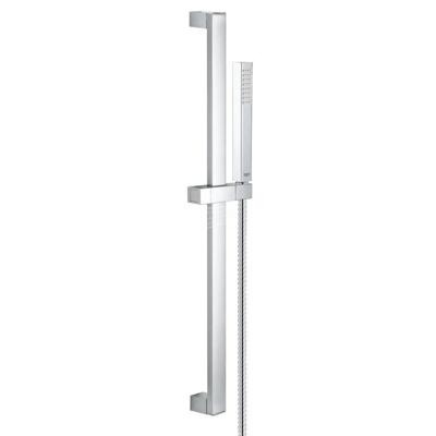 GROHE Euphoria Cube Glijstangset - 60cm - staafhanddouche - 1 straalsoort - metalen doucheslang - chroom 27891000