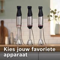 Bosch Haushalt Serie 6 ErgoMaster Staafmixer 1200 W Met mixbeker, BPA-vrij RVS, Zwart - thumbnail