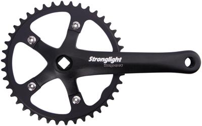 STRONGLIGHT crankstel "impact" crankset strongl.impact matt black