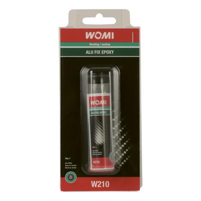 Womi reparatiemiddel Alu Fix Epoxy W210 56 gram grijs