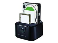 Conceptronic donn12b donn12b dual bay 2.5inch/3.5inch sata hard drive dock usb 3.0 - thumbnail