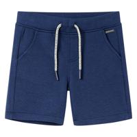 Kindershorts met trekkoord 140 donkerblauw - thumbnail