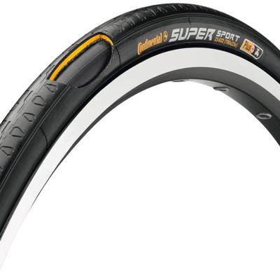 Continental super sport plus - racefietsband - 700x25c - draadband - zwart