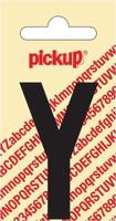 Plakletter Nobel Sticker zwarte letter y amsterdam Pickup - Pickup - thumbnail