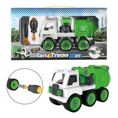 Cars & Trucks 3in1 vuilniswagen - thumbnail