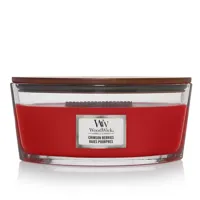 WoodWick crimson berries ellipse candle - thumbnail