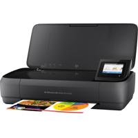 HP OfficeJet 250 All-in-One Multifunctionele printer Inkjet Kleur A4 Printen, scannen, kopiëren Werkt op een accu, WiFi, ADF - thumbnail