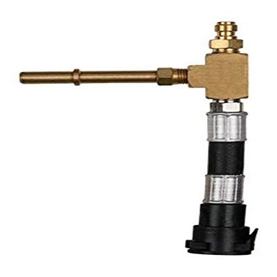 KS Tools 150.2367 Adapterslang voor standaard schraper ventiel 7/16„x20 UNF binnendraad en 1/4 slangaansluiting