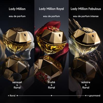 Paco Rabanne eau de parfum spray lady million royal 50ml - thumbnail