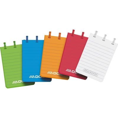 Adoc notitieboekje Colorlines, ft A7, gelijnd, geassorteerde kleuren Adoc notitieboekje Colorlines, ft A7, gelijnd, geassorteerde kleuren