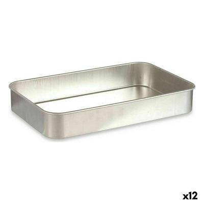 Braadslede Kinvara Zilverkleurig Aluminium 41 x 6,5 x 26 cm (12 Stuks)
