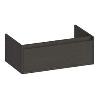 Brauer Hope - Onderkast - 80 cm - met 1 Softclose Lade Greeploos en 1 Sifon Uitsparing - Timber Anthracite - thumbnail