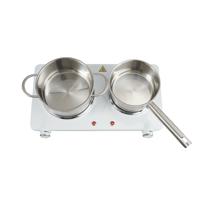 Inventum KP602W 2-Pits Elektrische Kookplaat Wit - thumbnail