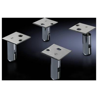 Rittal 2859.000 chassisaccessoires - accessoires (zilver, roestvrij staal, 350 kg, 4 stuks (S), TS 8, SE 8, PC, 3,6 kg)