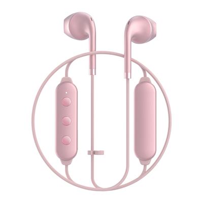 Happy Plugs Wireless II Headset In-ear, Neckband Roze goud Happy Plugs Wireless II Headset In-ear, Neckband Roze goud