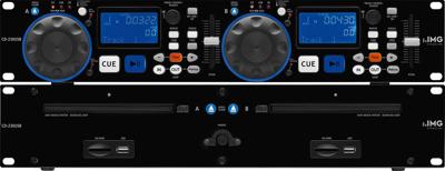 IMG Stageline CD-230USB DJ dubbele CD-MP3-speler