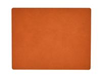 LIND DNA Placemat Leer Hippo Oranje 35 x 45 cm - thumbnail