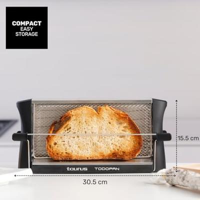 Broodrooster Taurus 960632 Todopan 700W Roestvrij staal