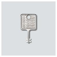 Siedle 210007019-00 Montageaccessoire voor Accessoires voor deurintercom Zilver - thumbnail