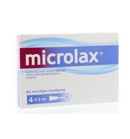 Microlax Klysma flacon 5ml 4 Stuks - thumbnail