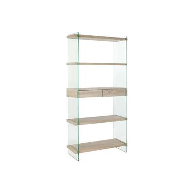 Planken DKD Home Decor 90 x 35 x 180 cm Kristal Natuurlijk Hout Transparant Hout MDF