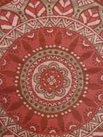 Blommie's lifestyle Buitenkleed rond d180cm roze - thumbnail