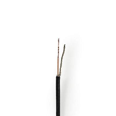 Coaxkabel | RG174 | 100 m | Rol | Zwart Coaxkabel | RG174 | 100 m | Rol | Zwart