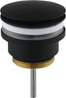 Saqu Deluxe fonteinset met mat zwarte kraan rechts solid surface mat wit - thumbnail