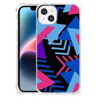 Apple iPhone 14 Plus Shockproof Case Funky Triangle - thumbnail
