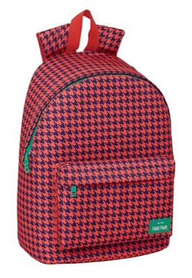 Laptoptas Nait Nait Pata de gallo coral Koraal 31 x 41 x 16 cm