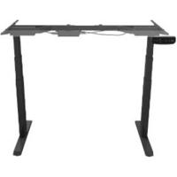 ICY BOX Zit-sta-bureauframe IB-EW206B-T 60867 (b x d) 1047 mm x 300 mm Zwart - thumbnail
