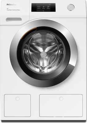 Miele WCR890 WPS PWash2.0 &TDos XL&WiFi &Steam wasmachine Vrijstaand Voorbelading Wit 9 kg 1600 RPM A+++