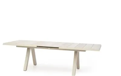 Trestino verstelbare dining tuintafel vesoul extension 265x103x76cm latte